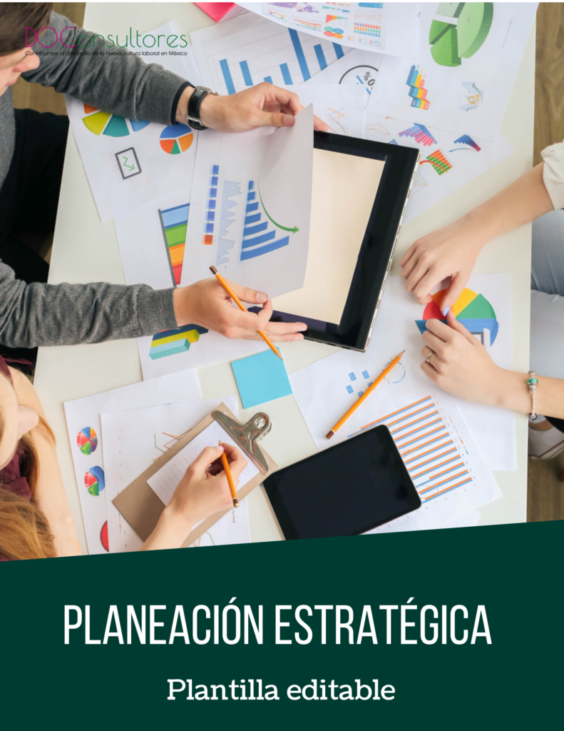 Plantilla planeación estratégica personalizable